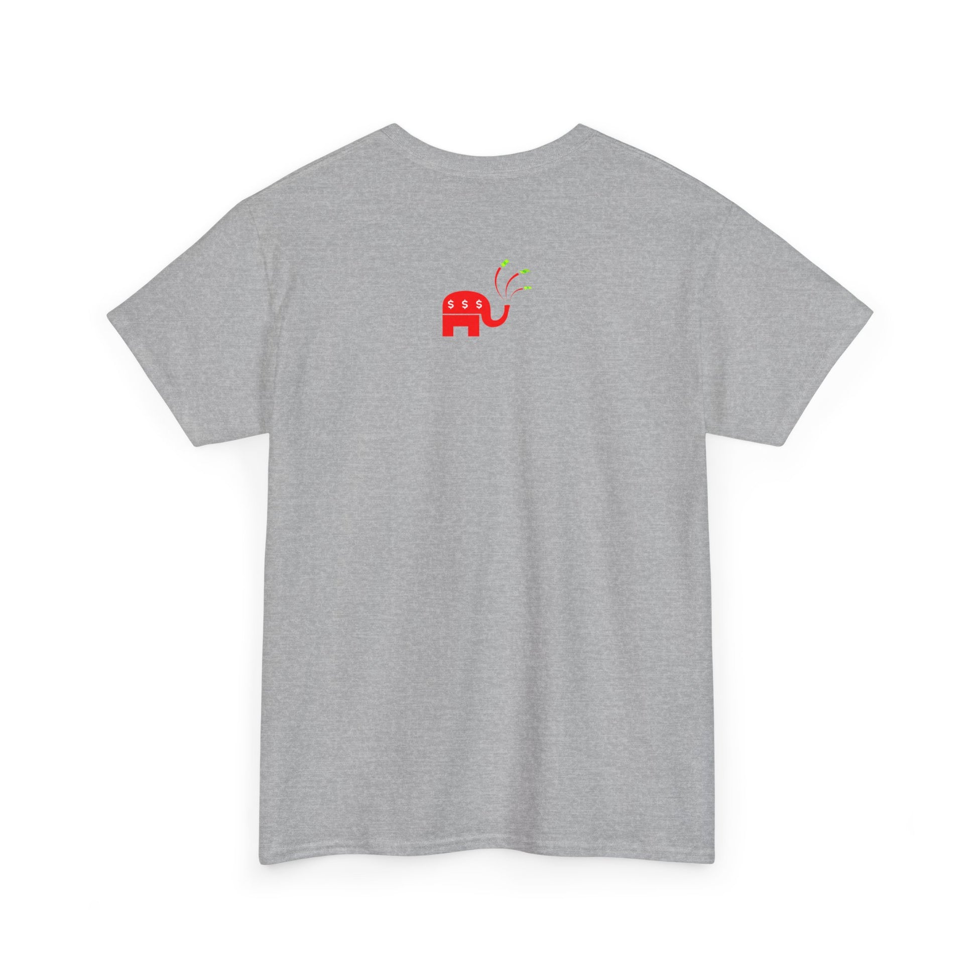 Get Rich or Die Democrat Heavy Cotton Tee