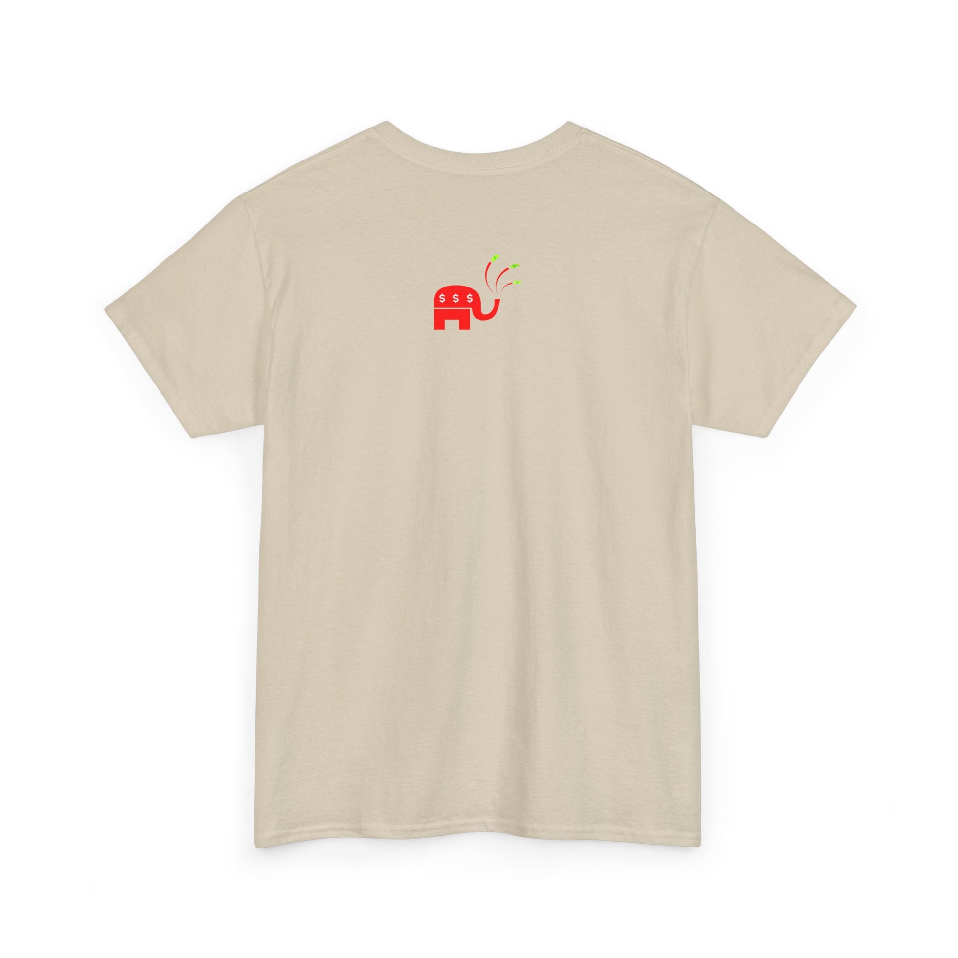 Get Rich or Die Democrat Heavy Cotton Tee